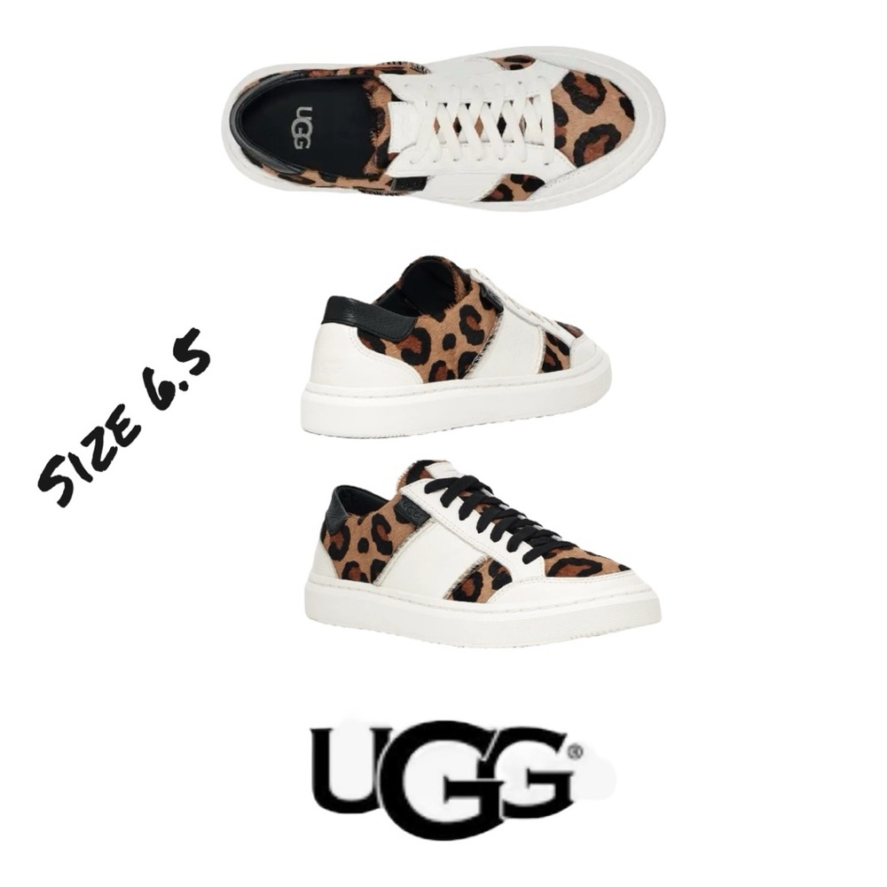 UGG Alameda Animal Print Trainer sz 6.5